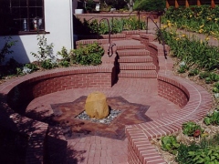 St. Mathews Parish  - Brick Seating Area