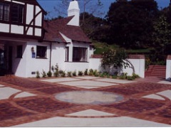 St. Mathews Parish  - Brick Seating Area